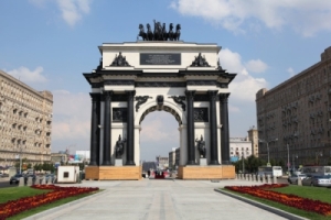 Триумфальная арка в Западном Административном Округе Москвы
